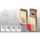 Броненакладка DiSec MG-220 0С-mini (хром полированный)